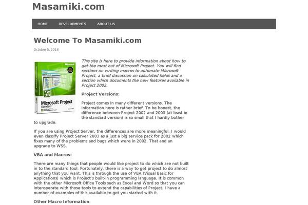 Minimize theme site design template sample