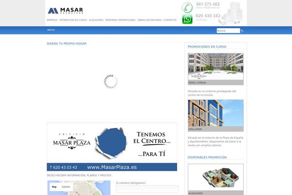 Oceanic theme site design template sample