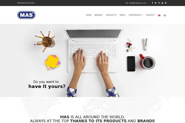 Schon theme site design template sample
