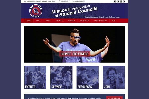 Social-activity theme site design template sample