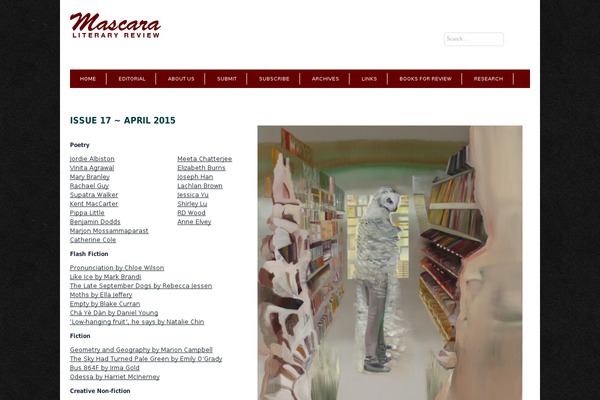 Finch theme site design template sample