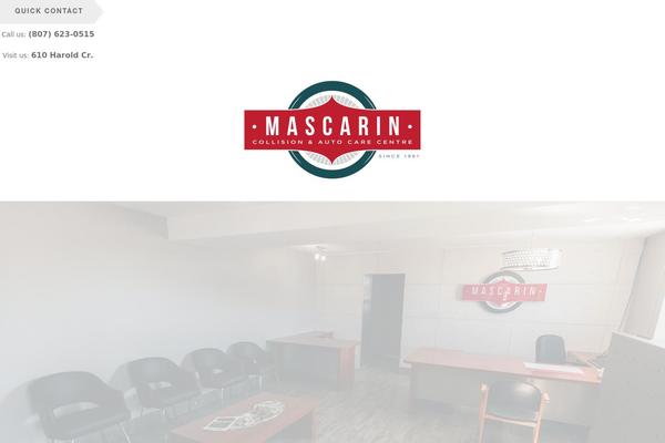 mascarins.com site used Mascarins