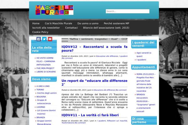 maschileplurale.it site used SG Diamond