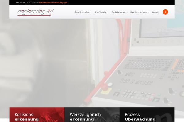Optima theme site design template sample