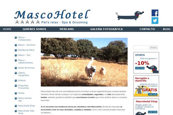 The7 theme site design template sample