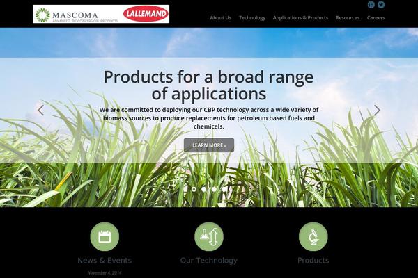 mascoma.com site used Custom Theme