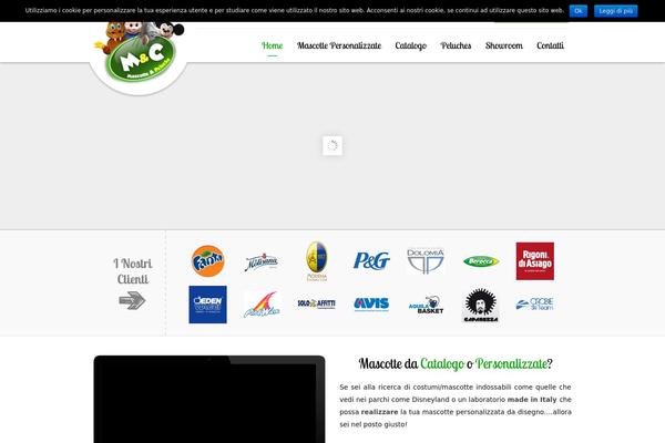 Aktina theme site design template sample