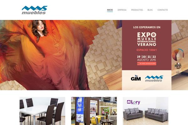 Armada theme site design template sample