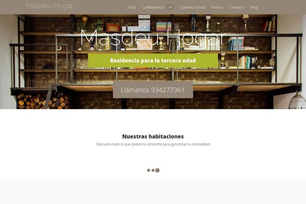 Vertex theme site design template sample