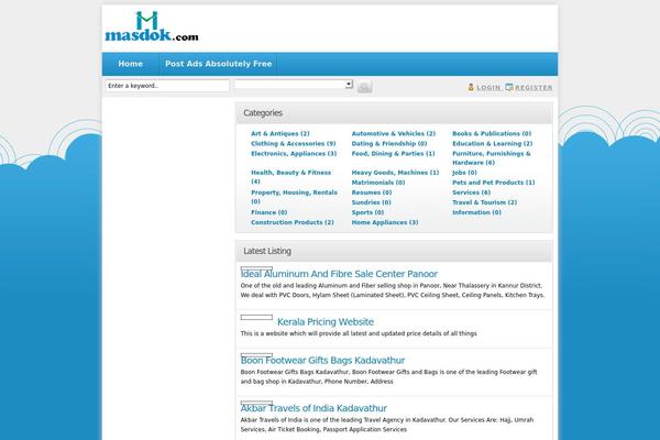 Directorypress theme site design template sample