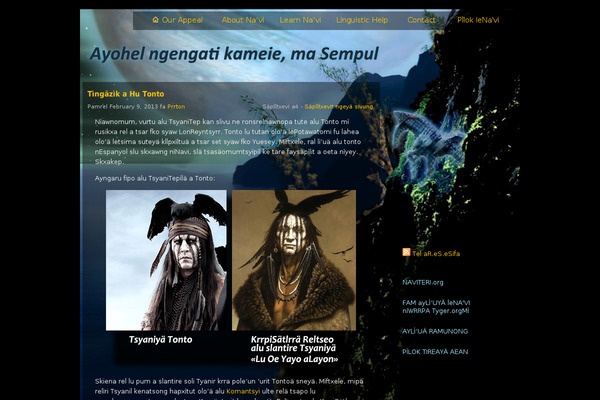Site using (a) Slideshow plugin