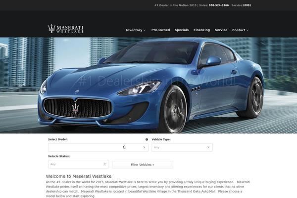 Site using Car Loan Application and Calculator Plugin plugin