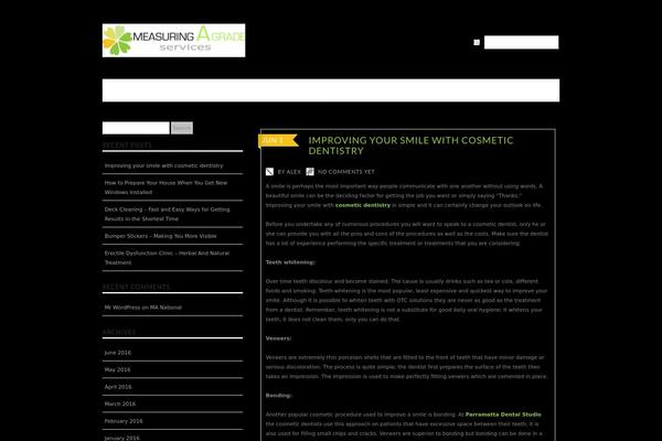 Lugada theme site design template sample