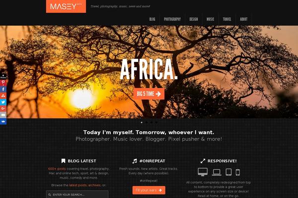 Feather13 theme site design template sample