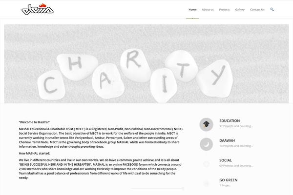 Site using Font Awesome More Icons plugin