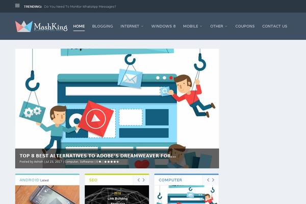 Site using Contact Form Maker plugin