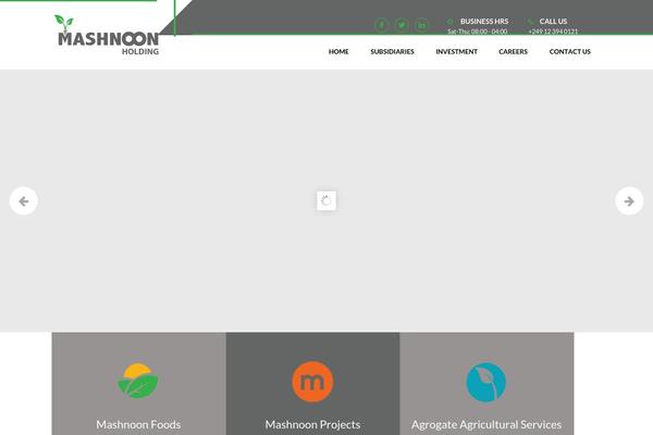 TheFox theme site design template sample