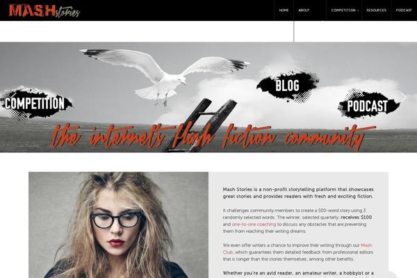Site using WordPress Countdown Widget plugin