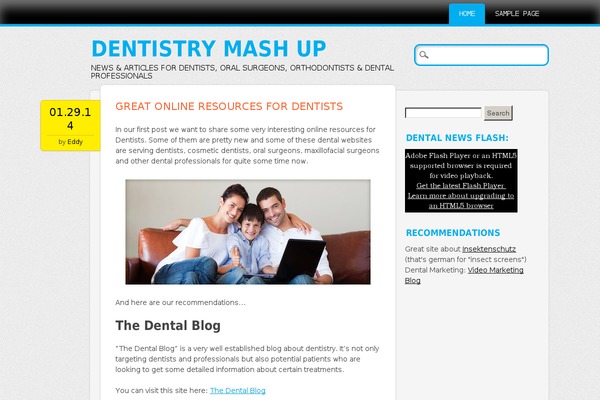Newsworthy theme site design template sample
