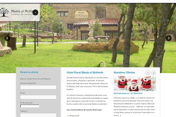 The Palace theme site design template sample