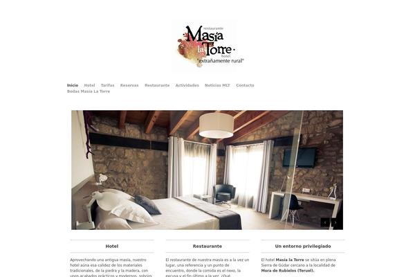 Bizz theme site design template sample