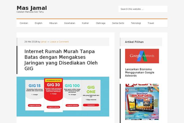 Nominal theme site design template sample