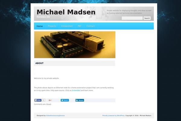 Engineering and Machinering theme site design template sample