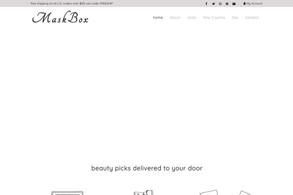 maskboxbeauty.com site used Citrus-theme-child