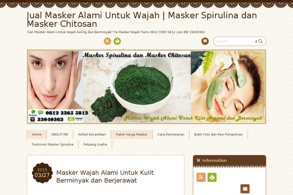 Chocolat theme site design template sample