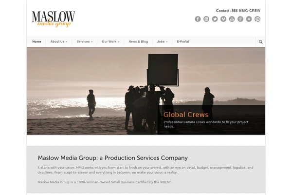 Modernize V3.00 theme site design template sample