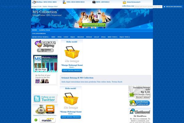 Site using Contact Us Page - Contact People plugin