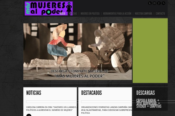 Big Easy theme site design template sample