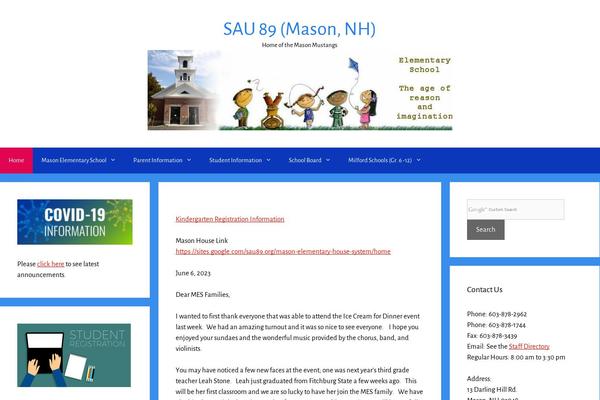 Site using Search by Google plugin