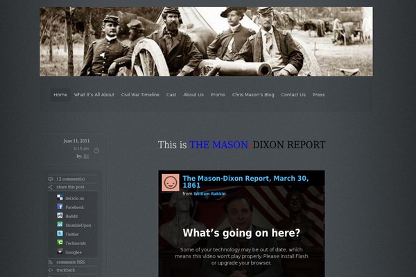 masondixonreport.com site used Grey Opaque