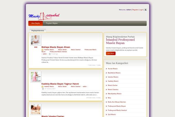 ClassiPress theme site design template sample