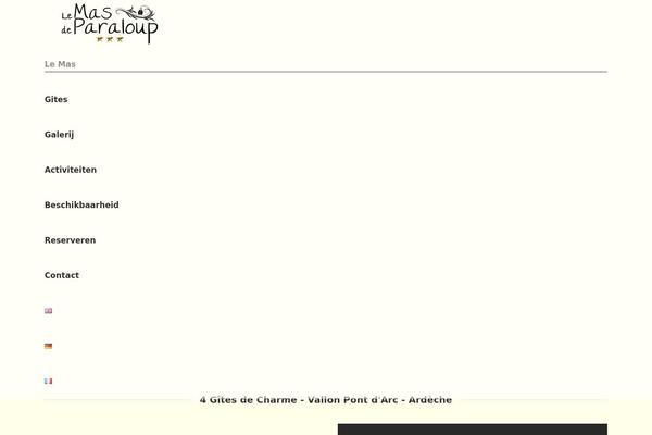 The7-child theme site design template sample