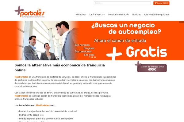 Bootstrap theme site design template sample