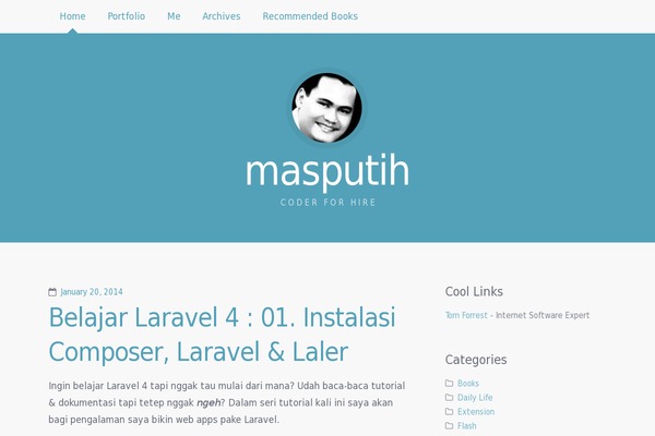 masputih.com site used Astral