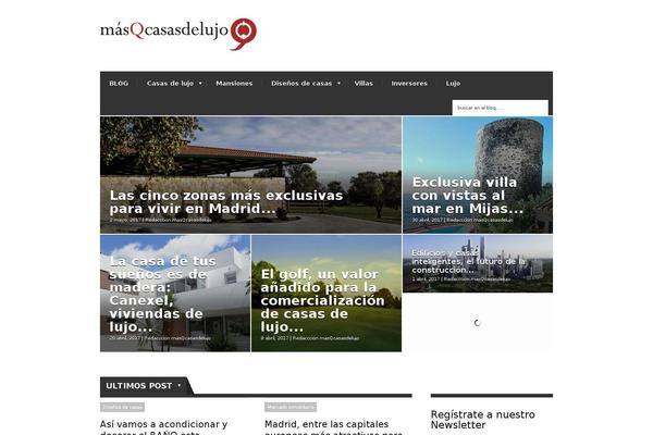 Extranews theme site design template sample