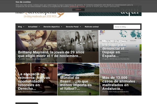 masqderecho.com site used Extranews