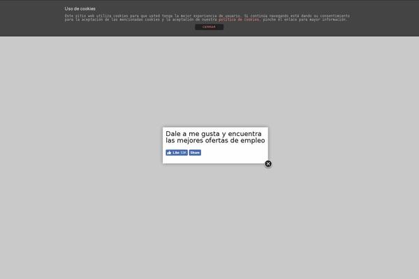 Site using Wp-simplepop plugin