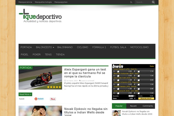 masquedeportivo.com site used Jarida