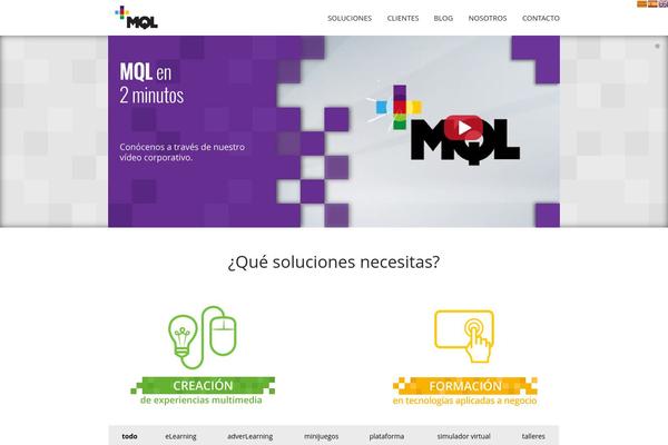 Nonus theme site design template sample