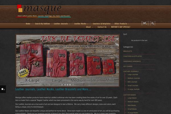 masqueleatherjournals.com site used Massimo