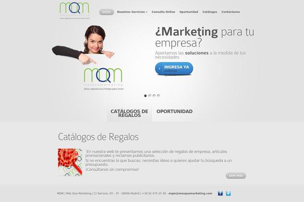 Nova theme site design template sample