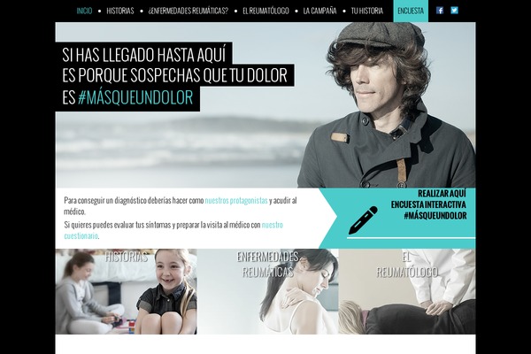 masqueundolor.com site used Ar-theme