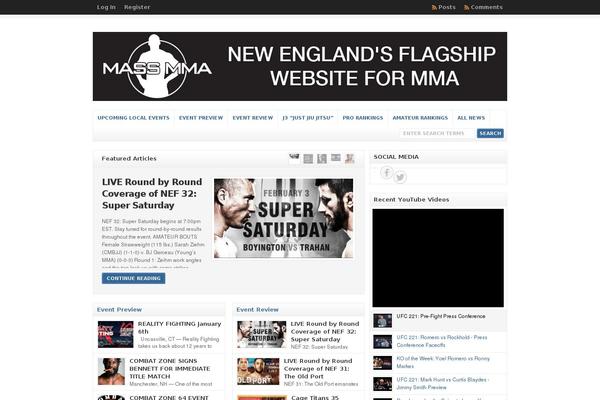 Site using Social Media Widget plugin