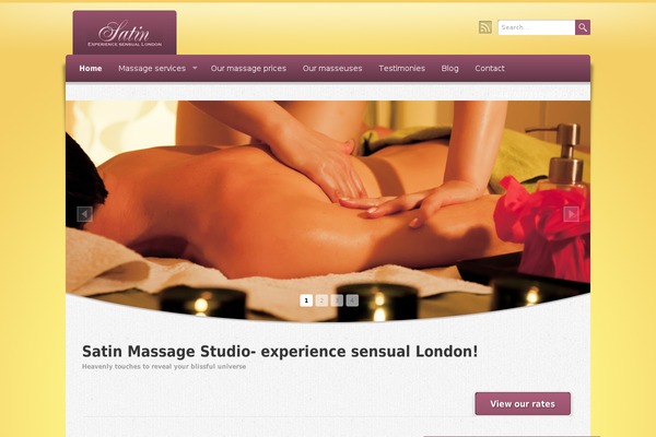Wellness theme site design template sample