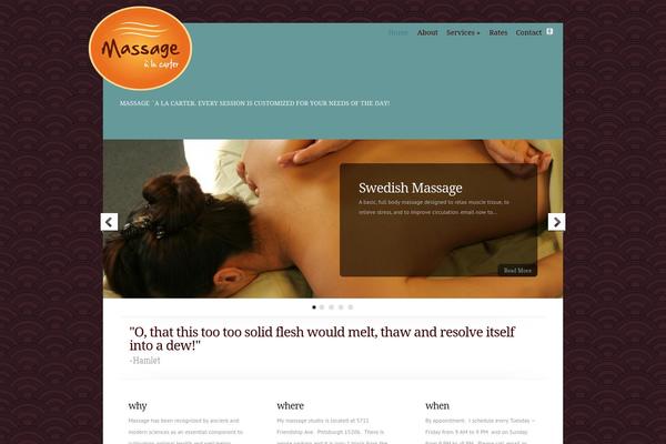 Chameleon theme site design template sample