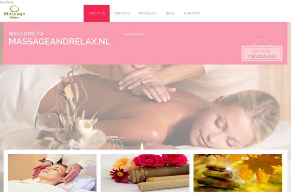 massageandrelax.nl site used Spasalon